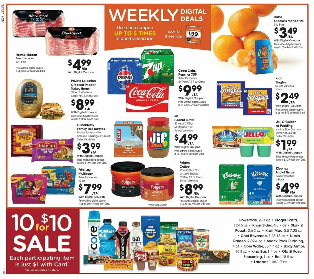 Kroger Weekly Ad from July 30