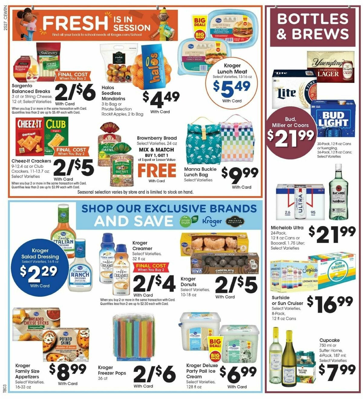 Kroger Weekly Ad from August 6