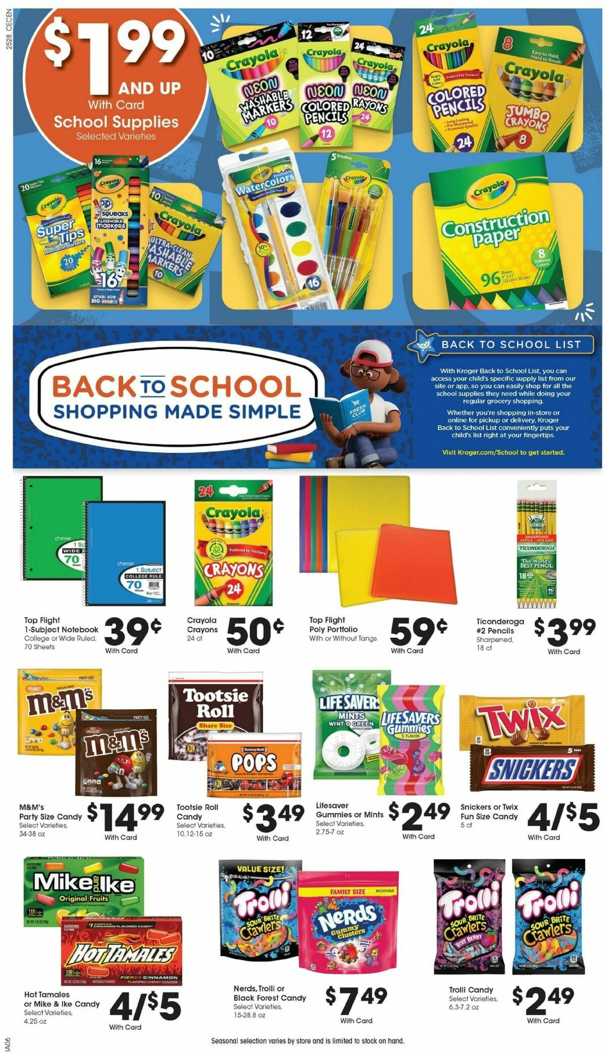 Kroger Weekly Ad from August 13