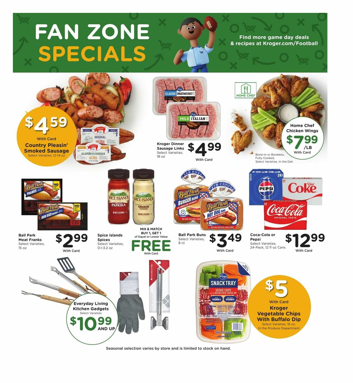 Kroger Weekly Ad from September 17