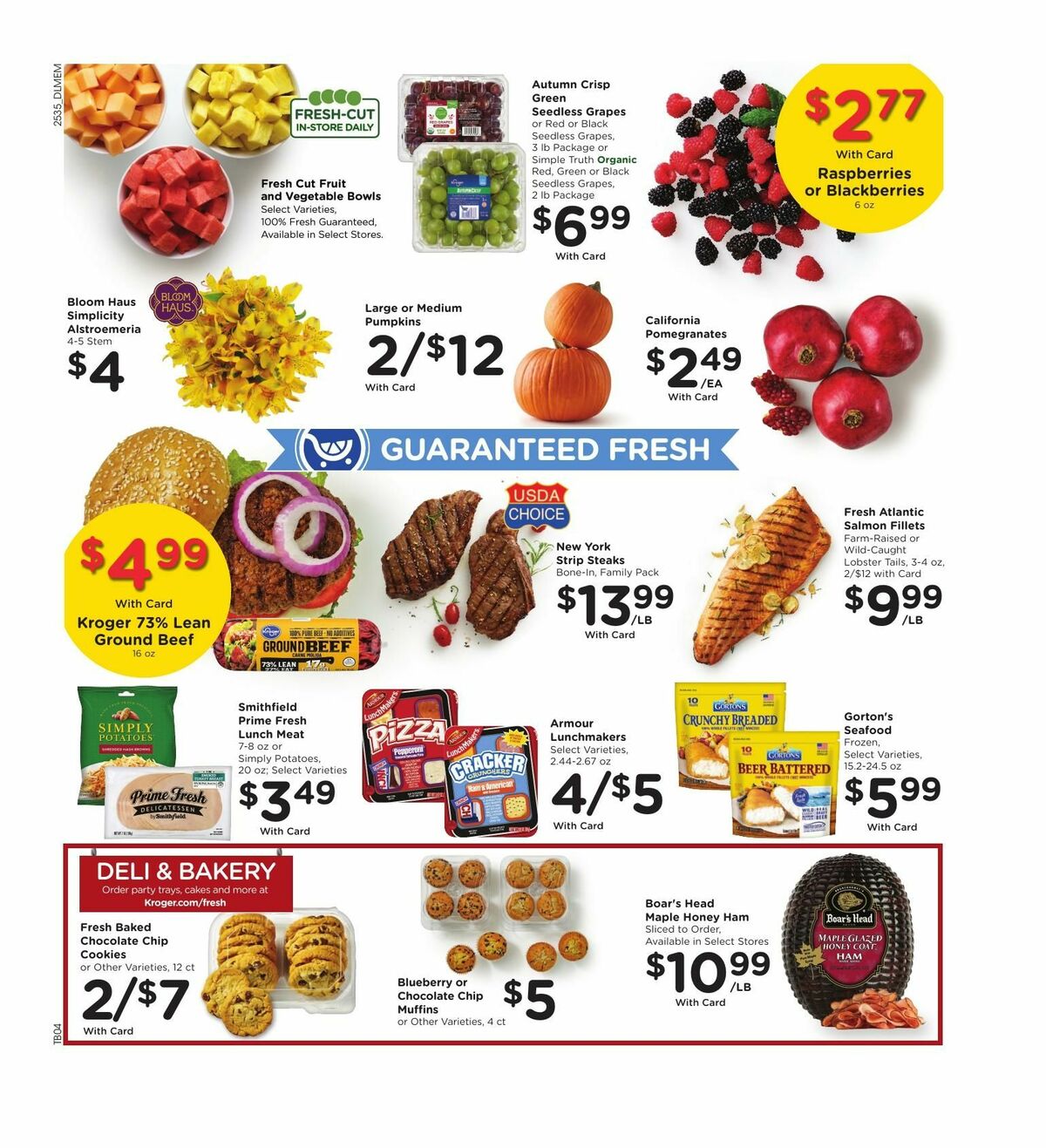 Kroger Weekly Ad from October 1