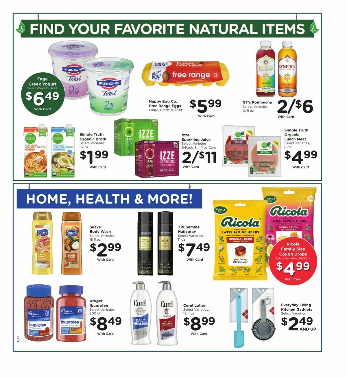 Kroger Weekly Ad from October 15