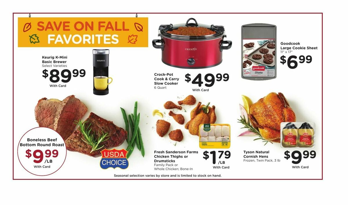 Kroger Weekly Ad from October 29