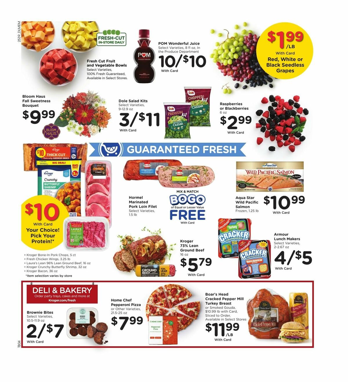 Kroger Weekly Ad from October 29