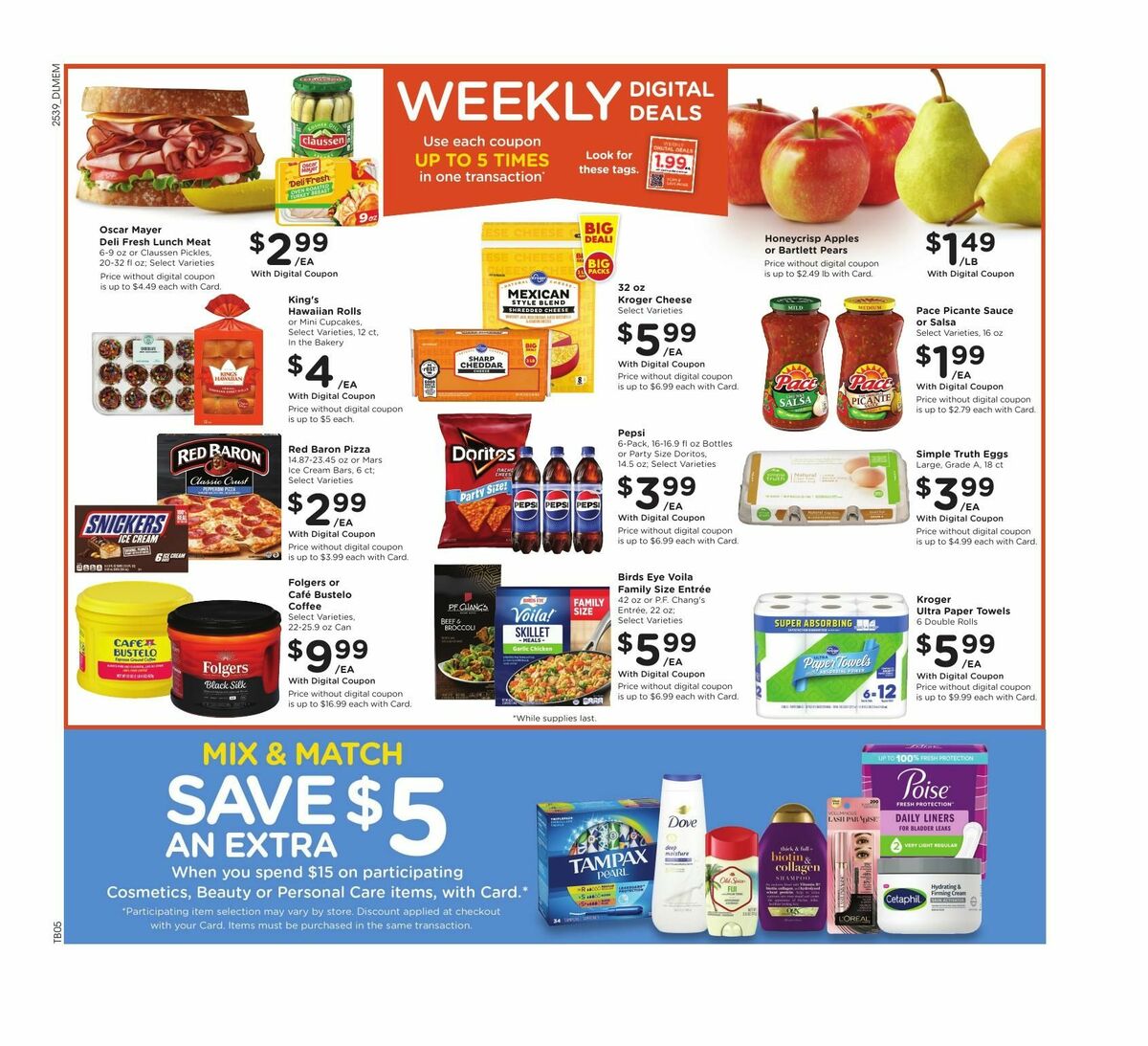 Kroger Weekly Ad from October 29
