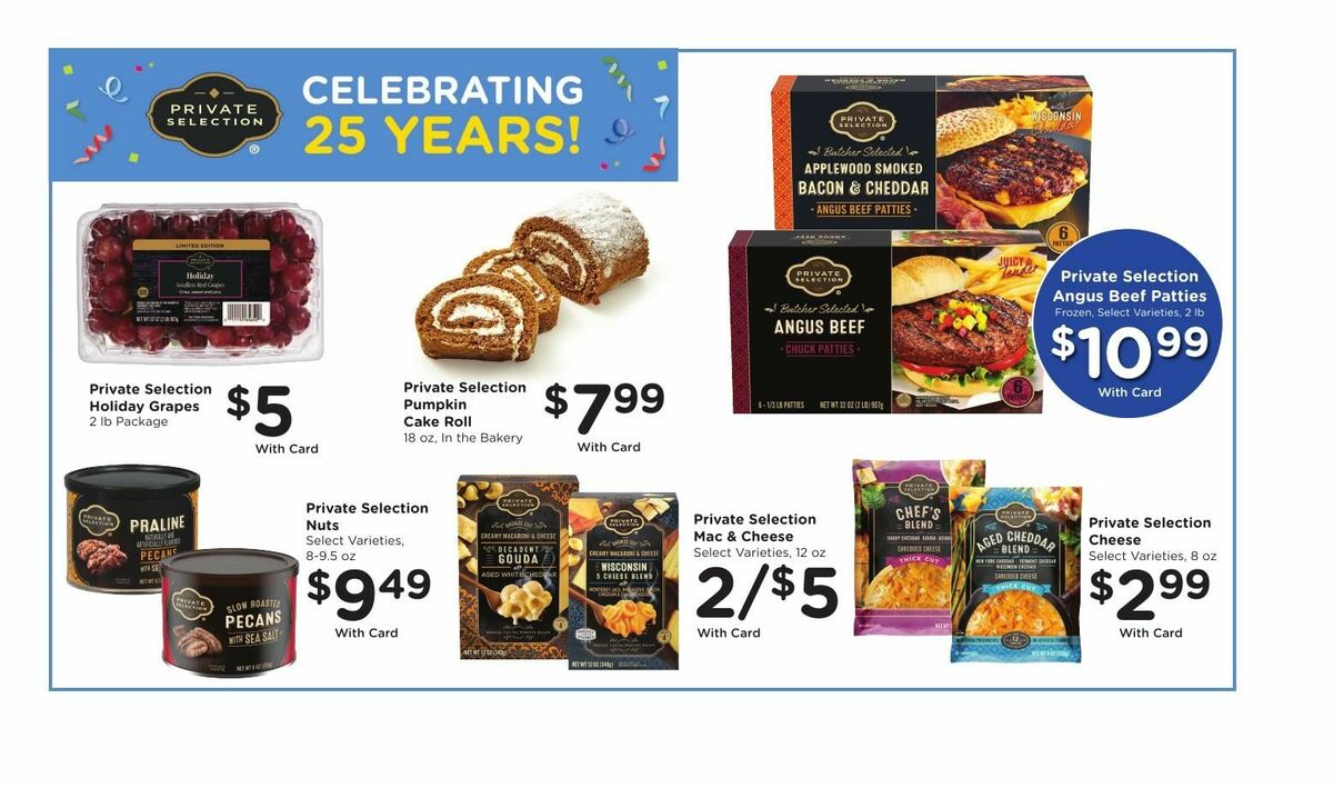 Kroger Weekly Ad from October 29