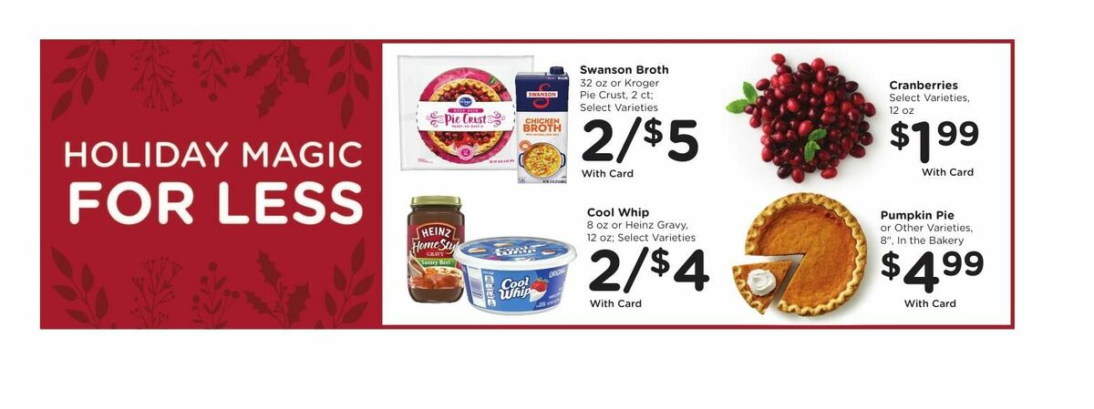Kroger Weekly Ad from November 5