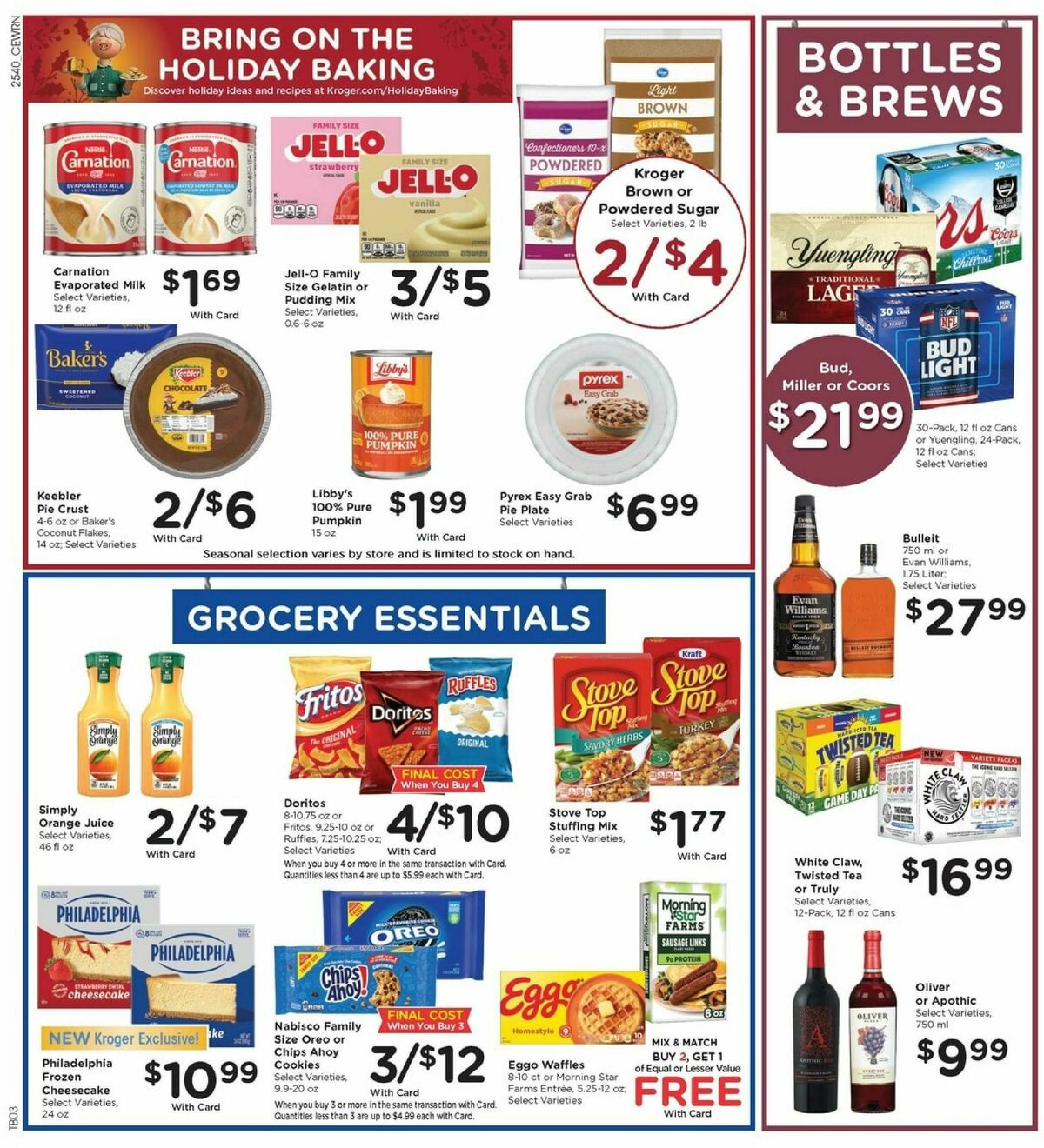 Kroger Weekly Ad from November 5