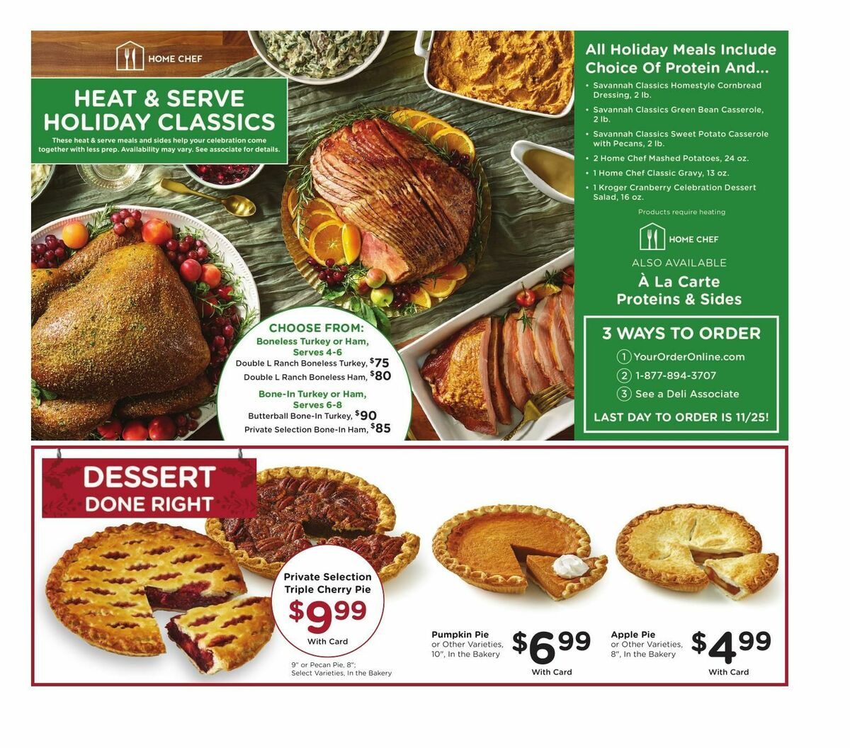 Kroger Weekly Ad from November 12