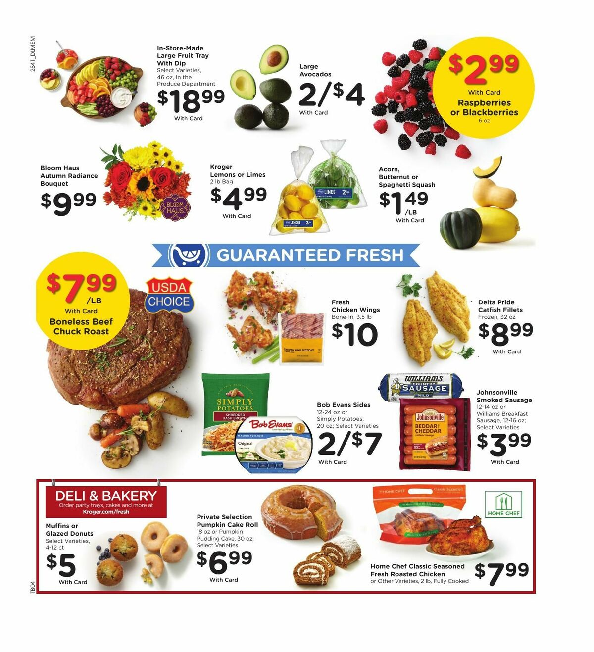 Kroger Weekly Ad from November 12