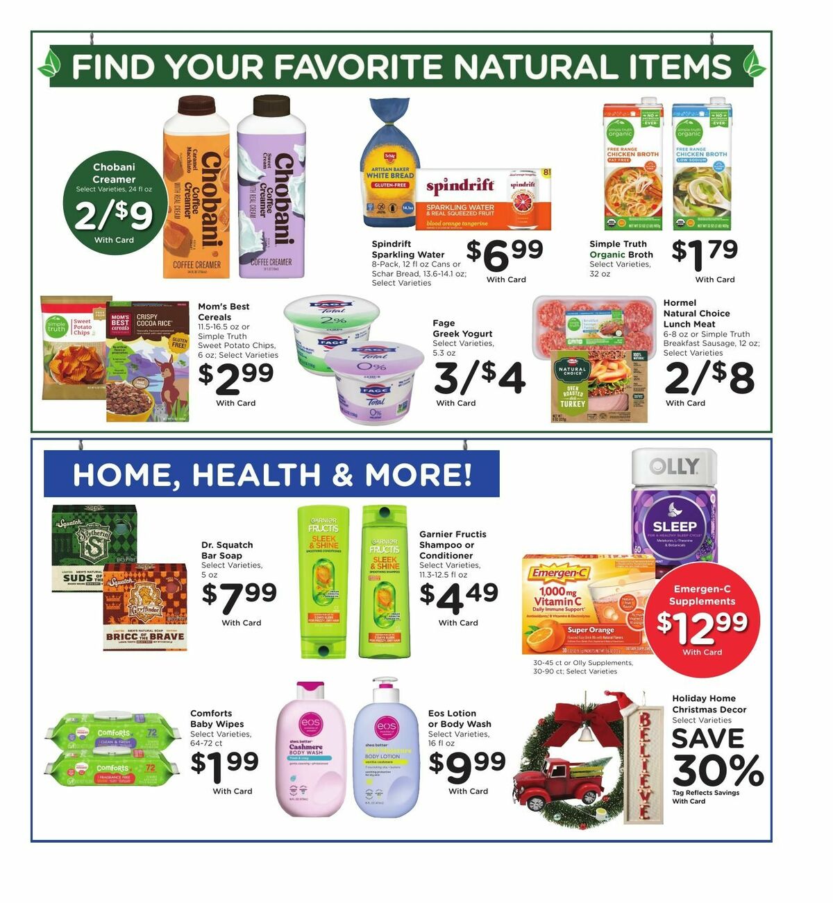 Kroger Weekly Ad from November 12