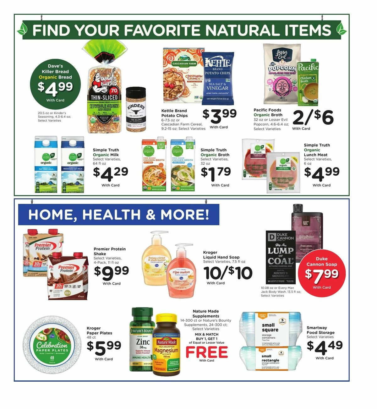 Kroger Weekly Ad from November 19