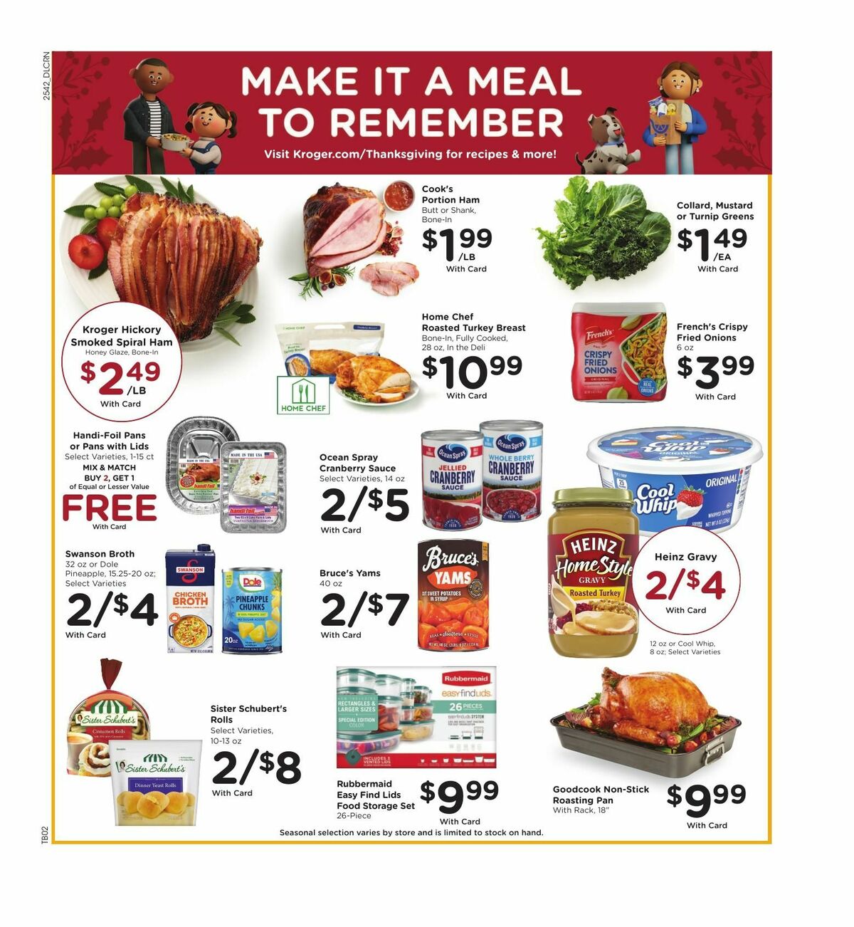 Kroger Weekly Ad from November 19