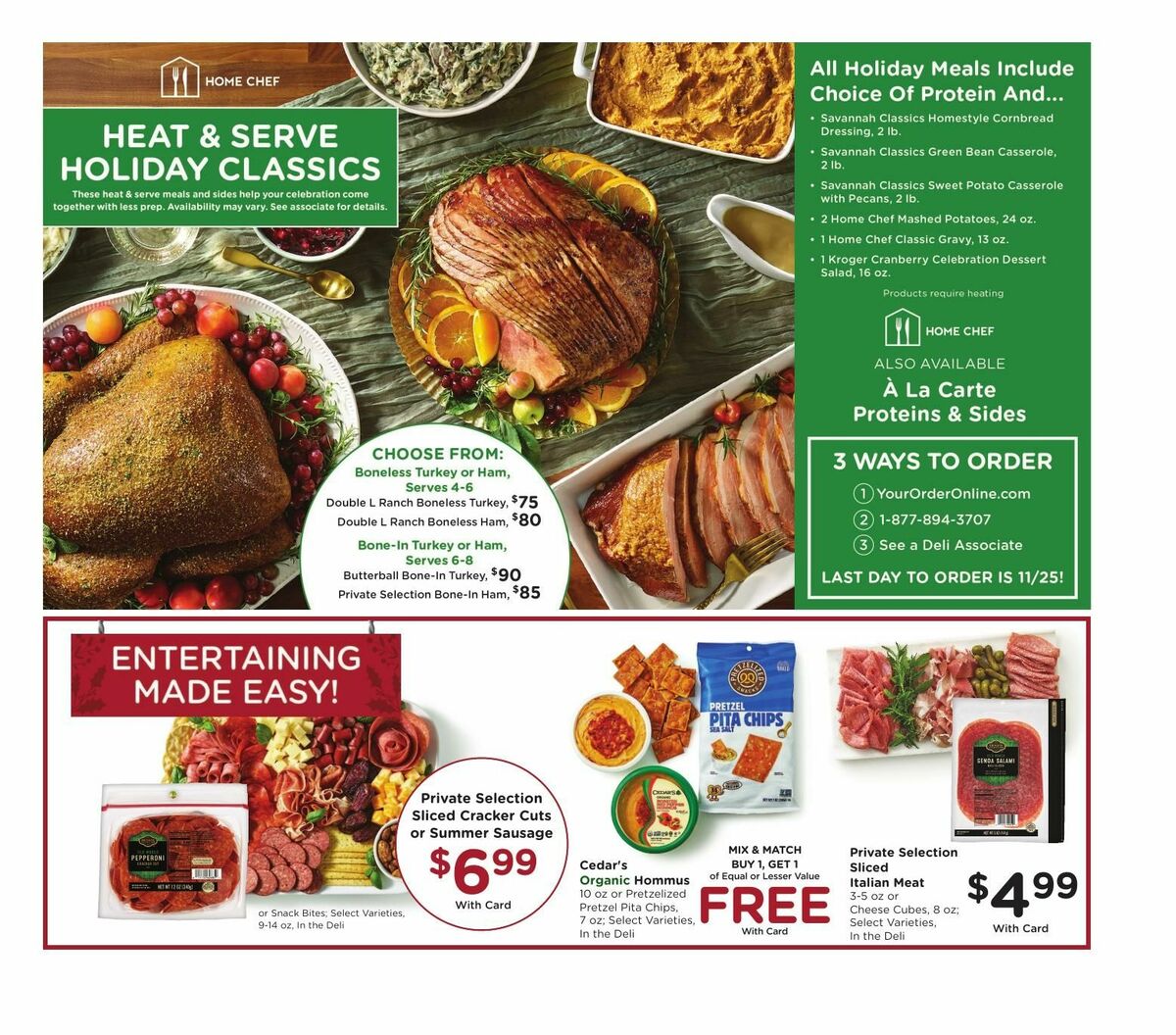 Kroger Weekly Ad from November 19