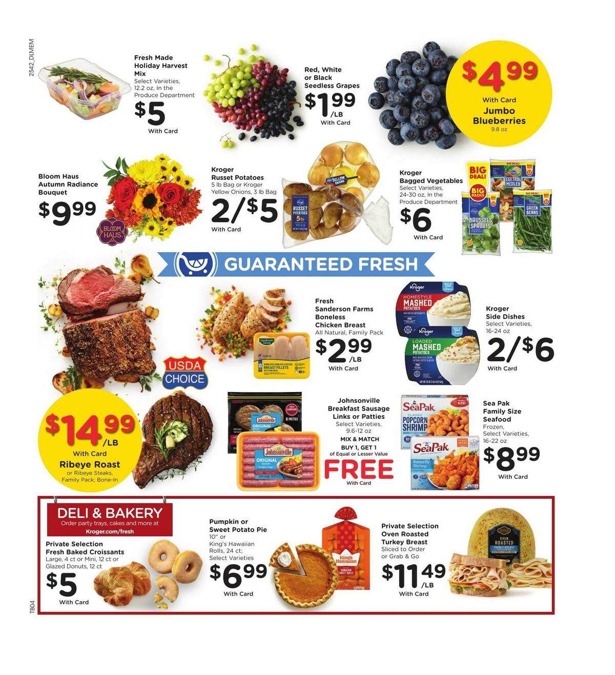 Kroger Weekly Ad from November 19