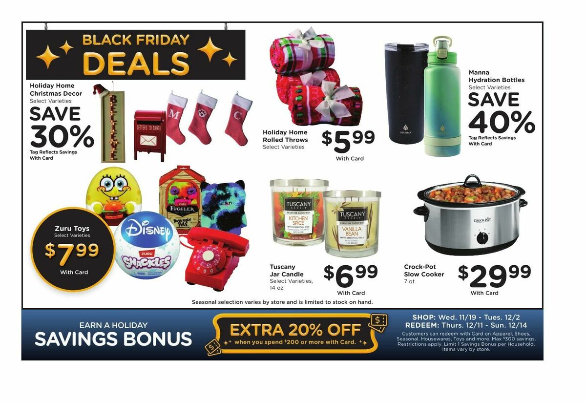 Kroger Weekly Ad from November 19