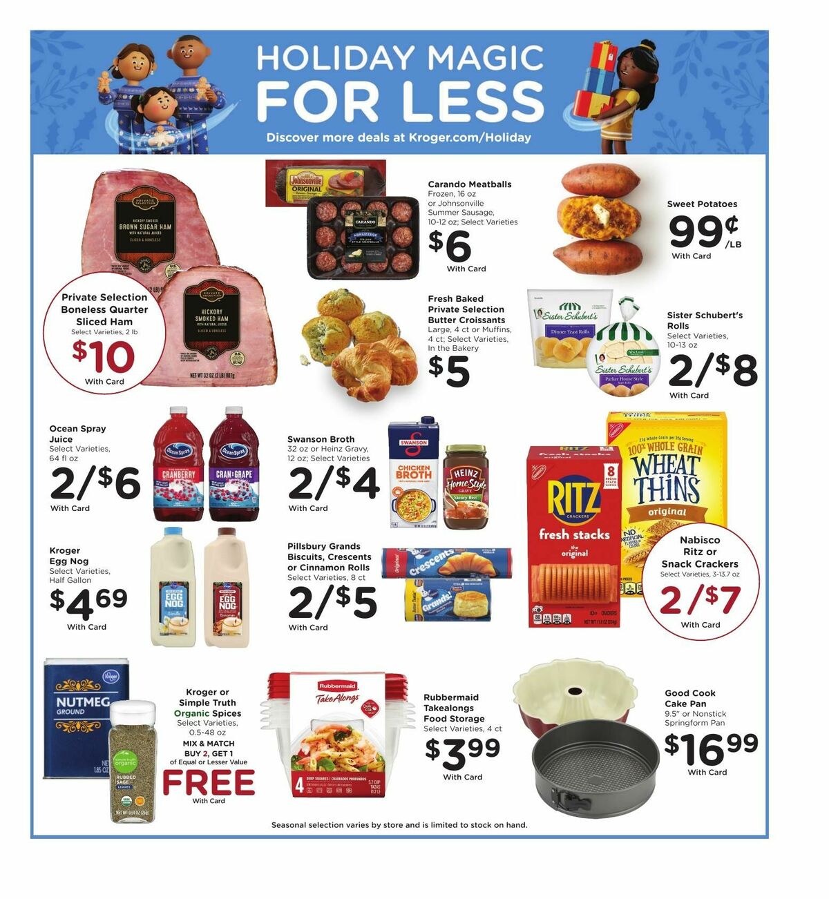 Kroger Weekly Ad from December 10