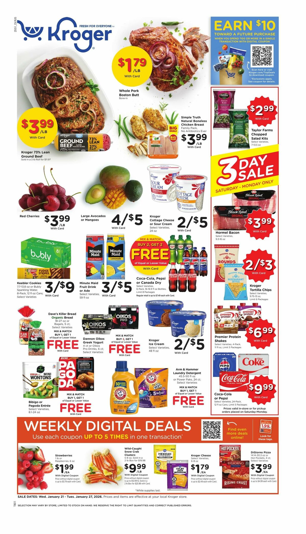 Kroger Weekly Ad from January 21