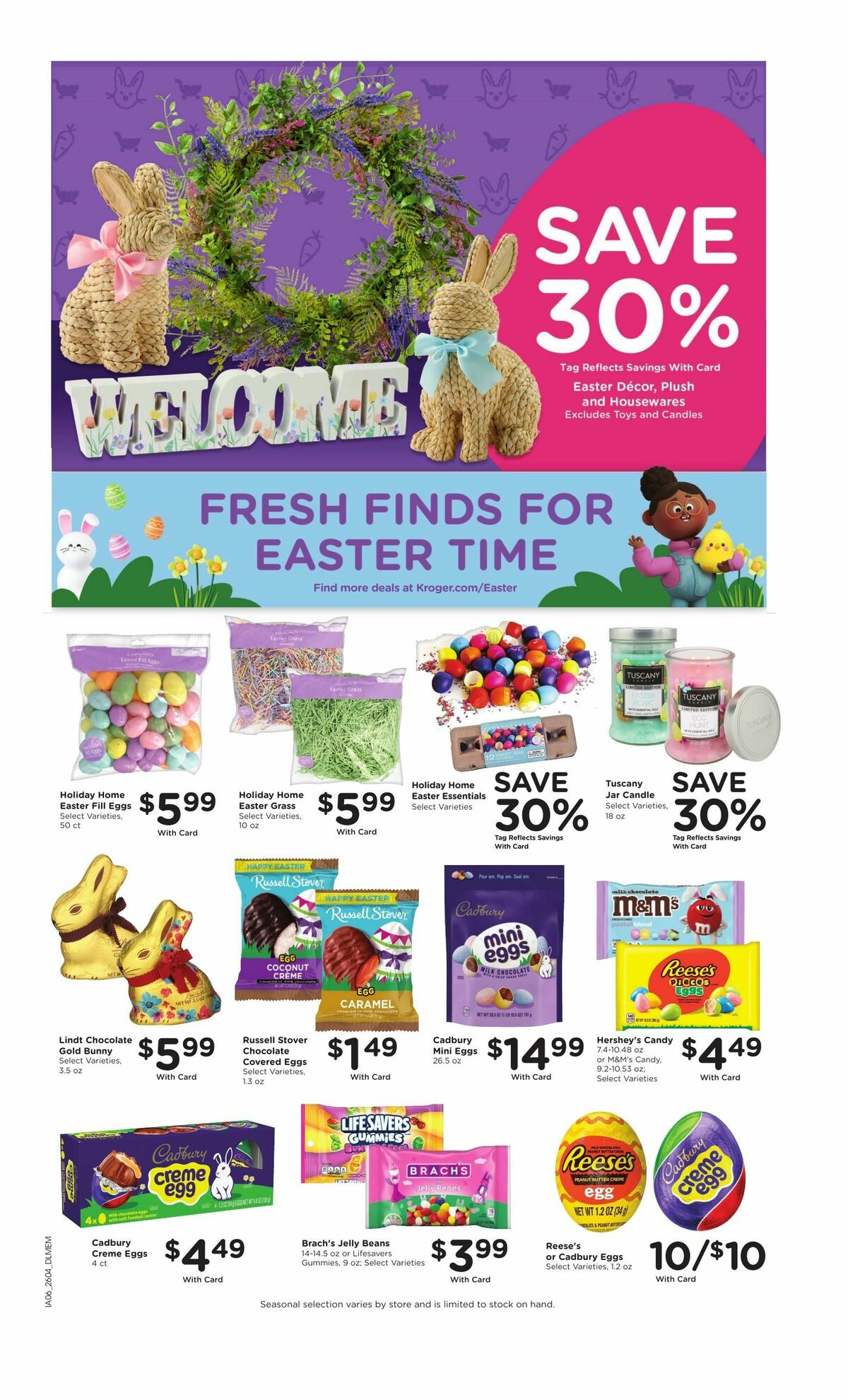 Kroger Weekly Ad from February 25