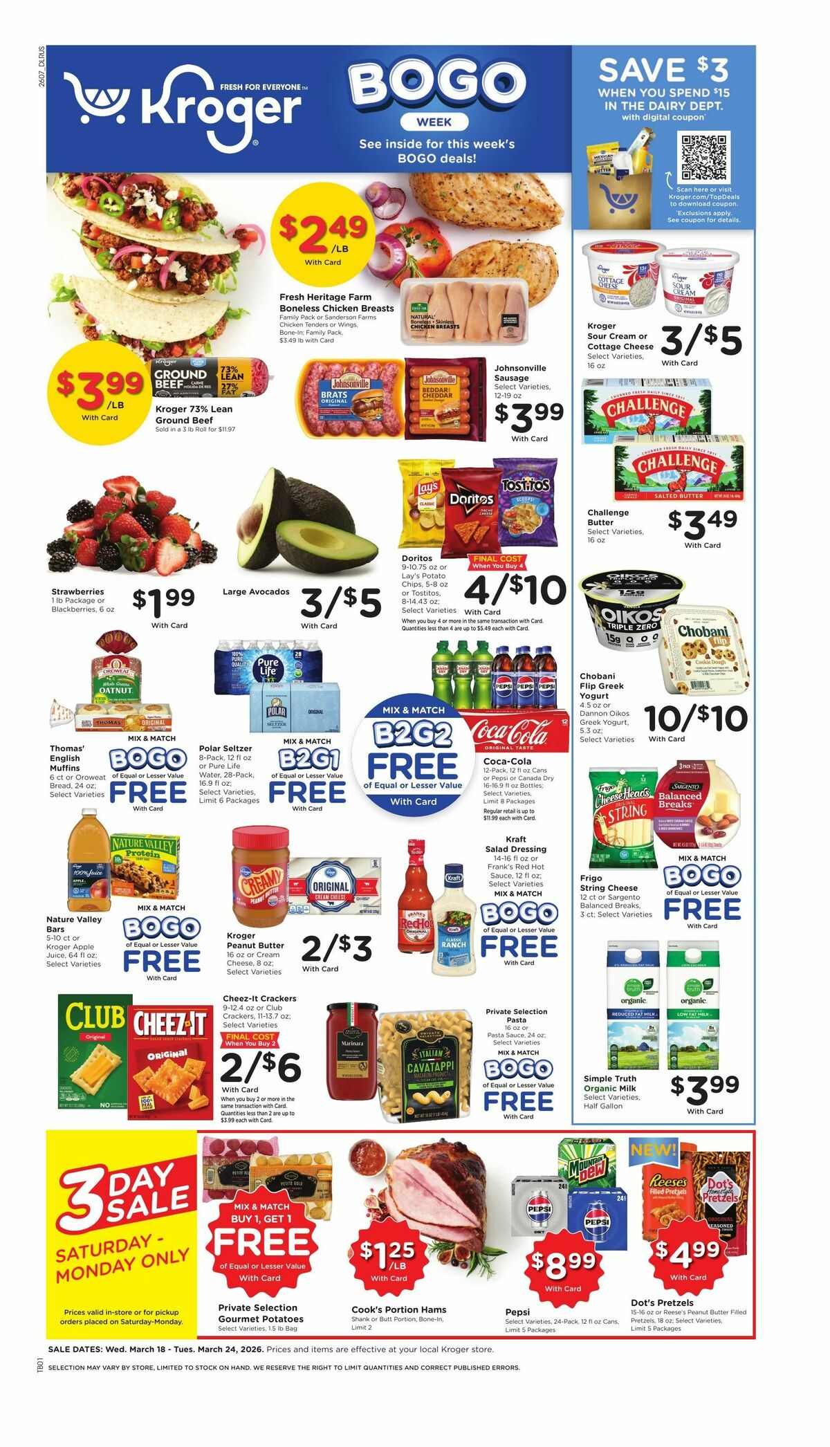Kroger Weekly Ad from March 18