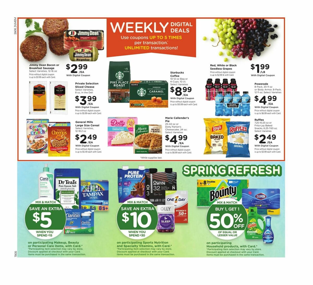 Kroger Weekly Ad from March 25