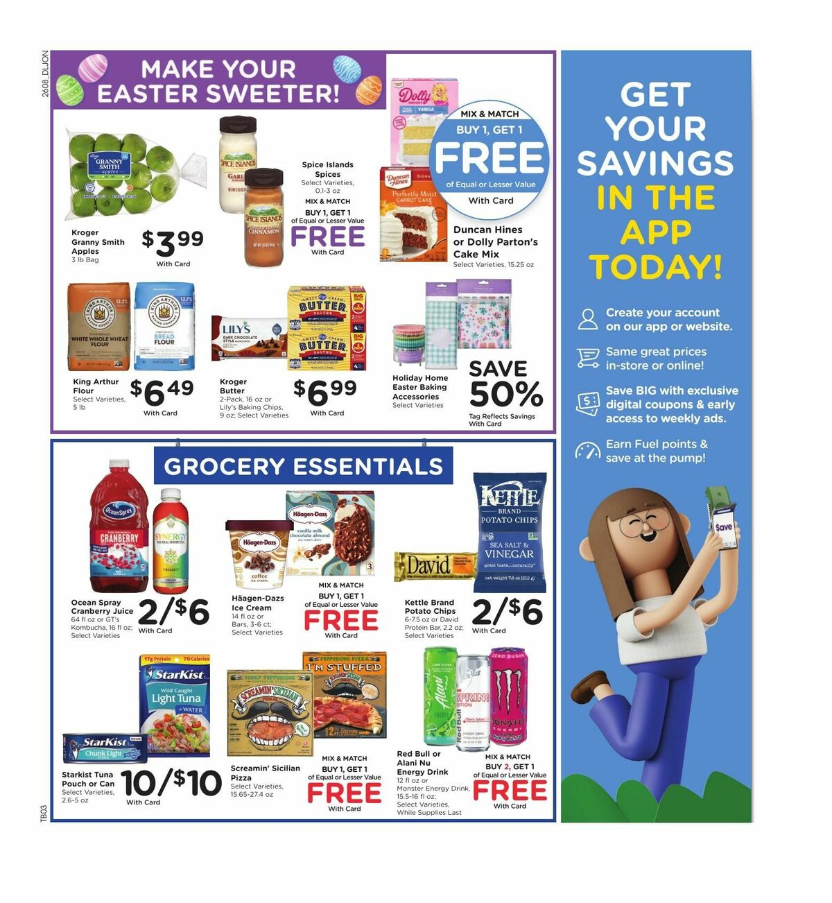 Kroger Weekly Ad from March 25