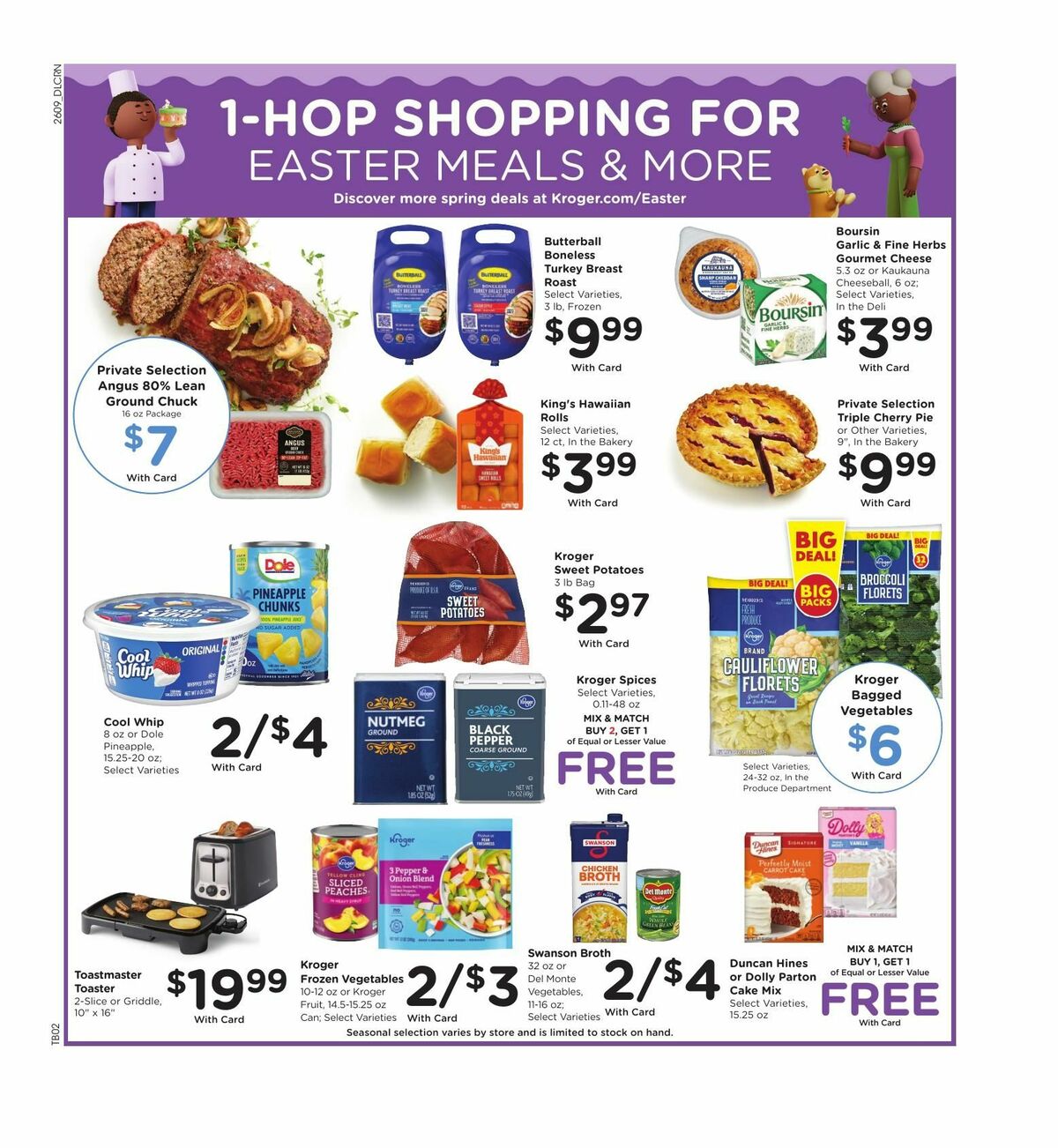 Kroger Weekly Ad from April 1
