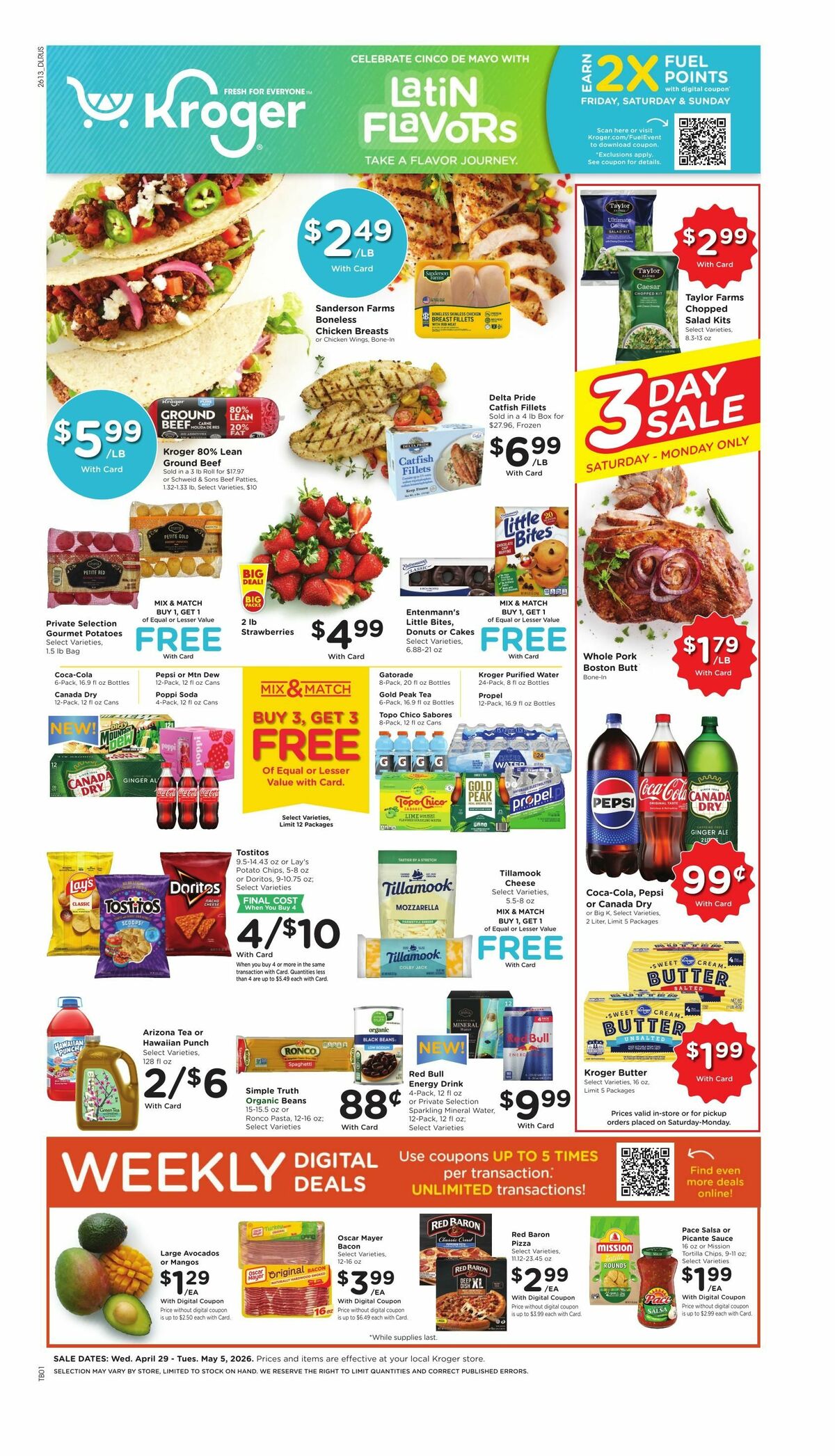 Kroger Weekly Ad from April 29