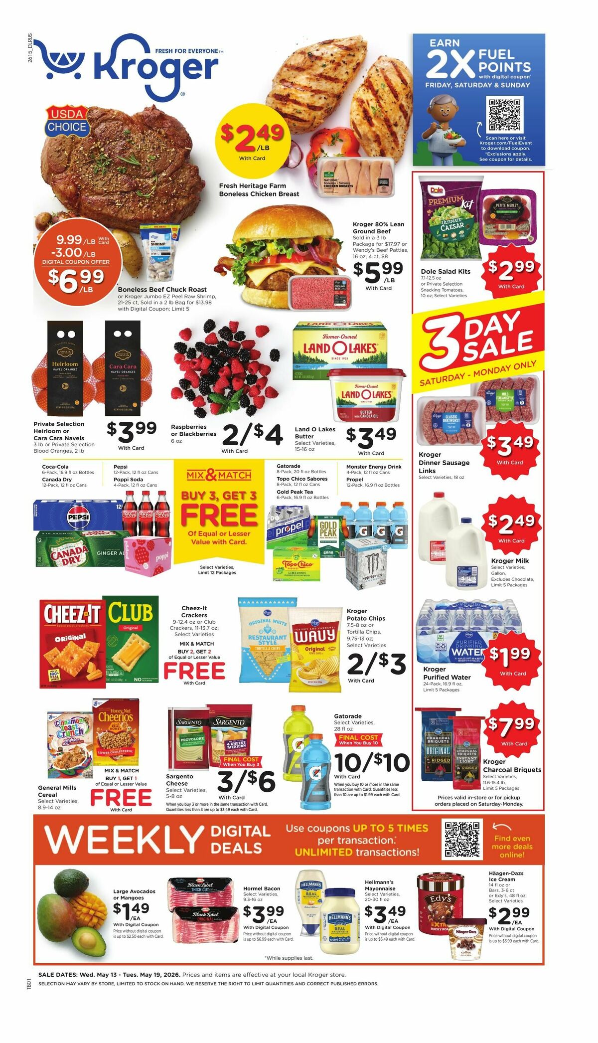 Kroger Weekly Ad from May 13