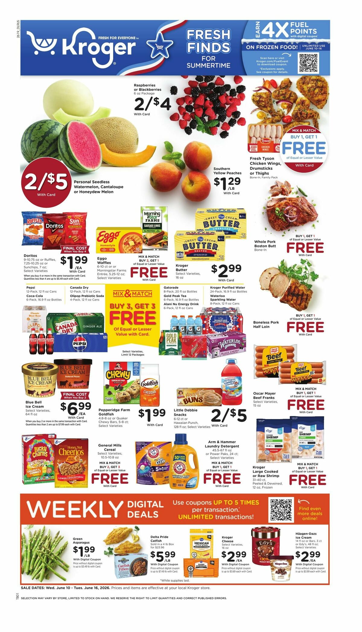 Kroger Weekly Ad from June 10