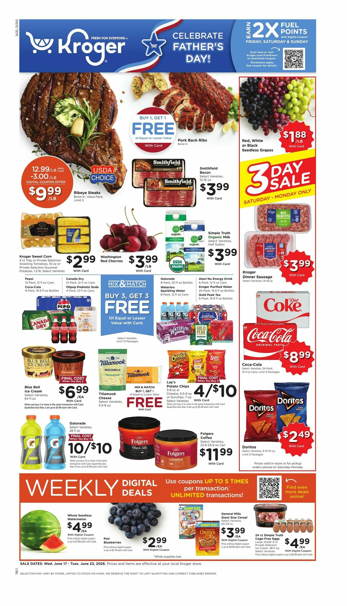 Kroger Weekly Ad from June 17