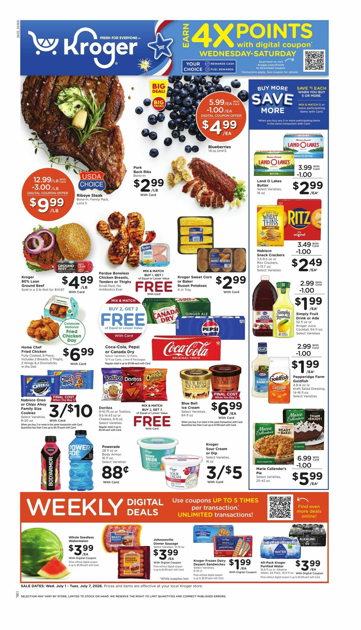 Kroger Weekly Ad from July 1