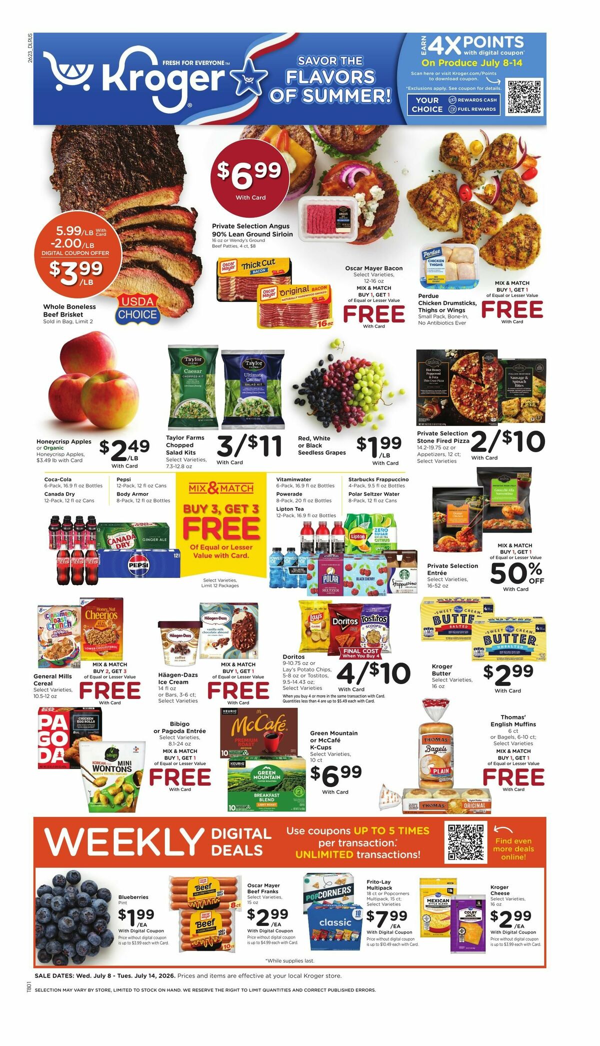 Kroger Weekly Ad from July 8