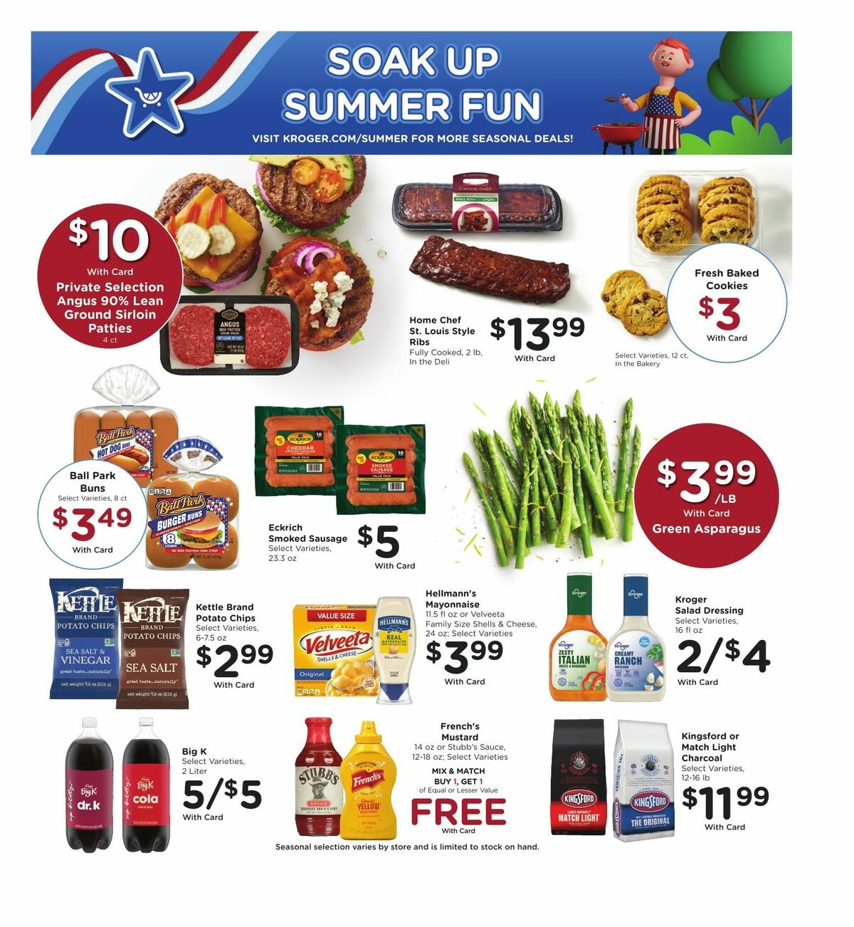 Kroger Weekly Ad from July 22