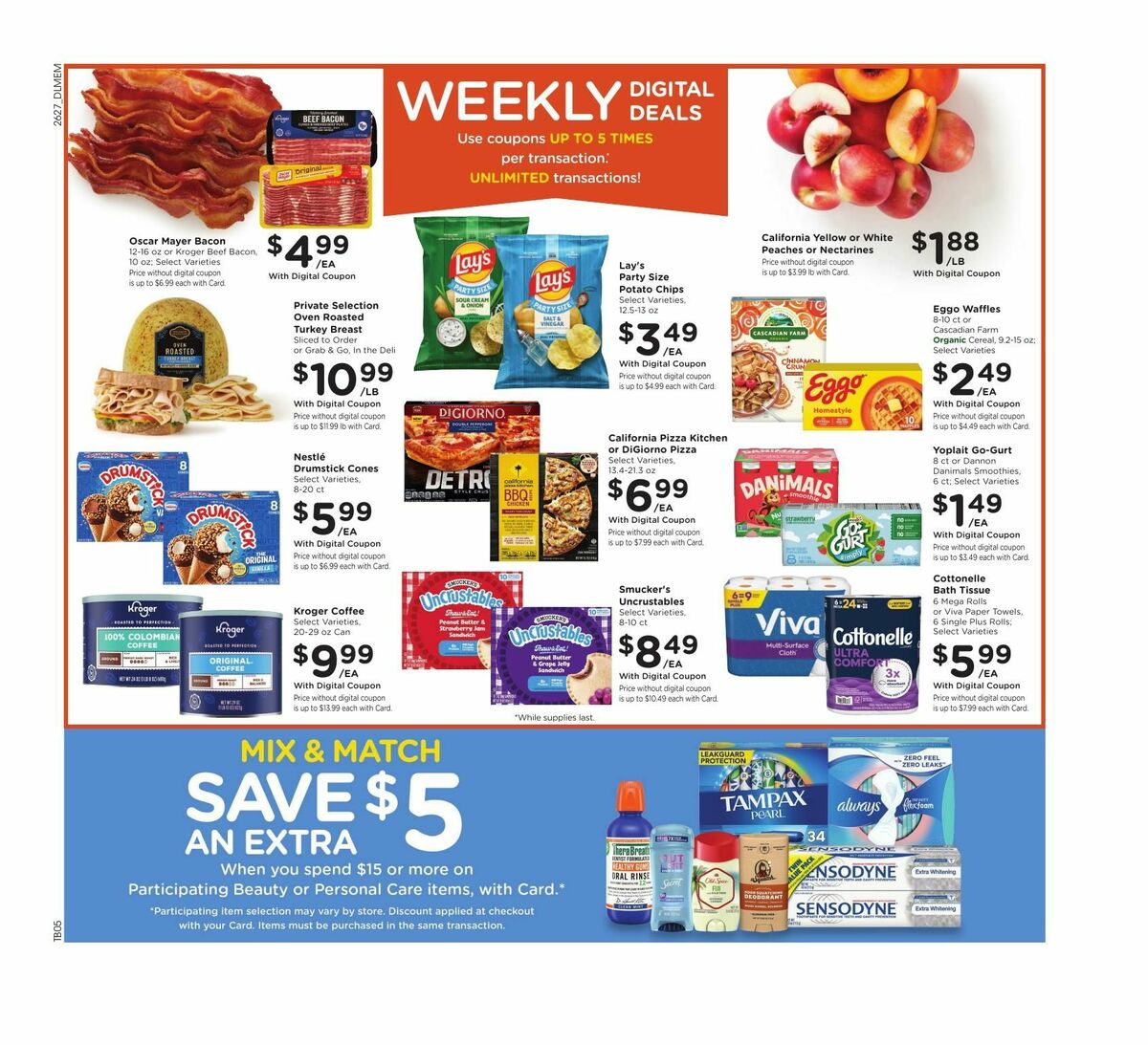 Kroger Weekly Ad from August 5