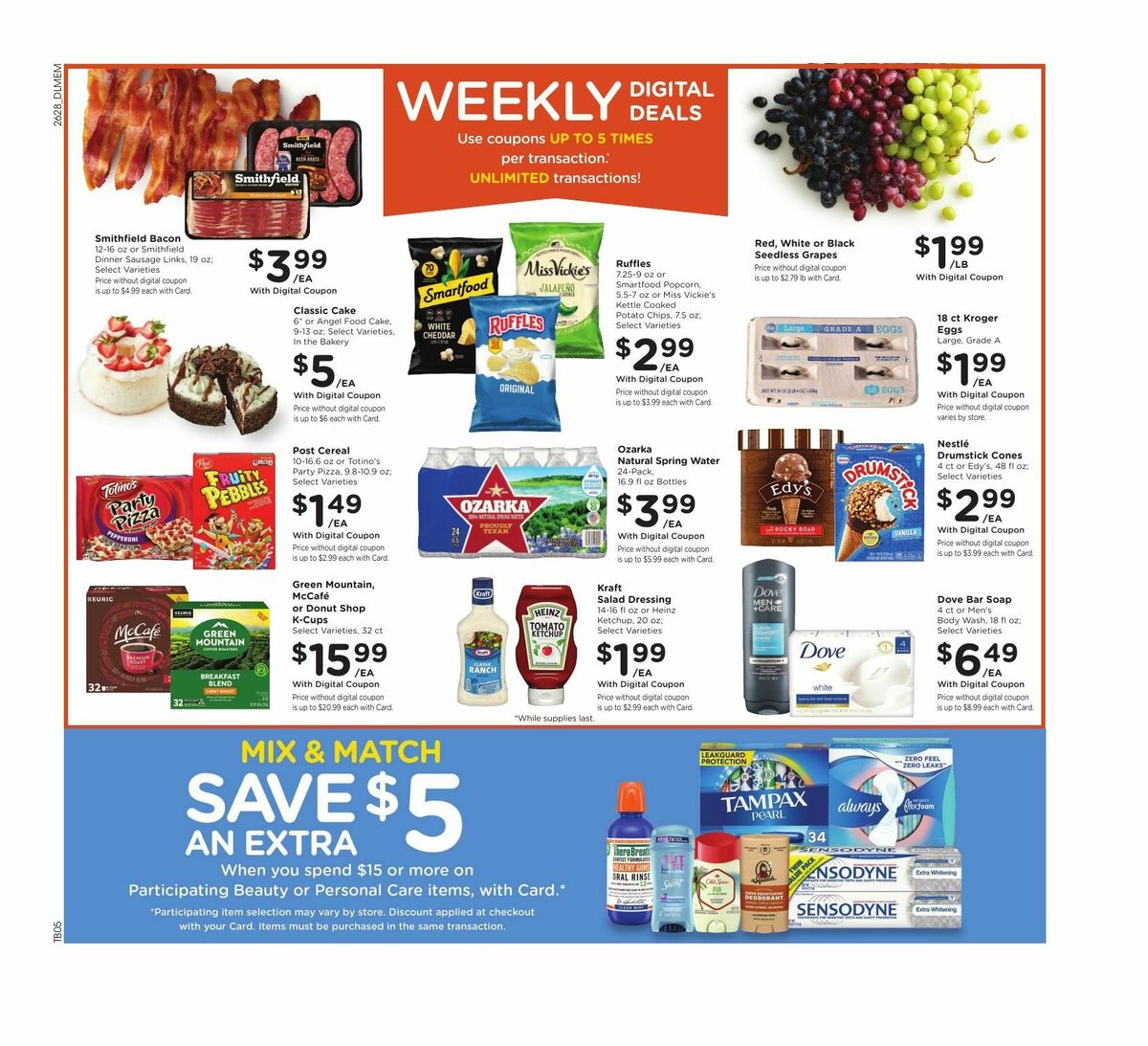 Kroger Weekly Ad from August 12