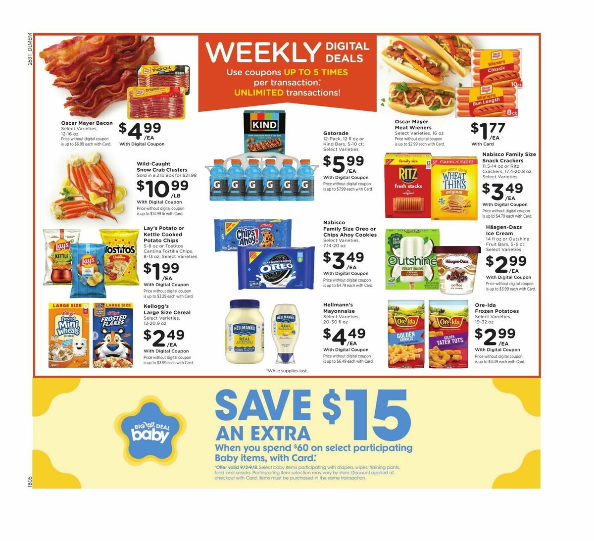 Kroger Weekly Ad from September 2