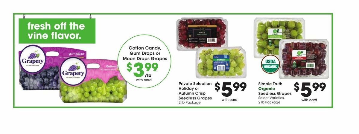Kroger Weekly Ad from September 9