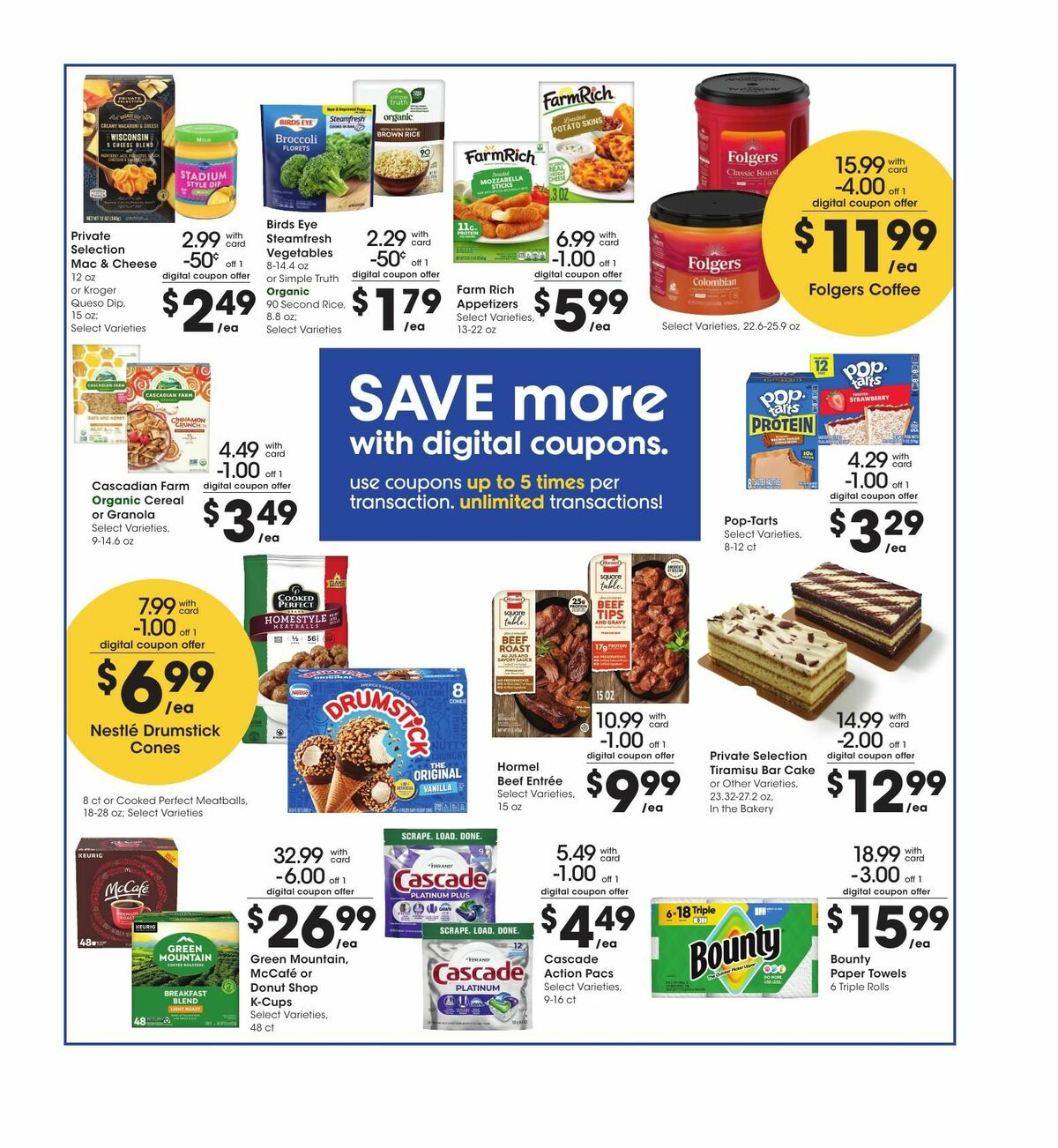 Kroger Weekly Ad from September 23