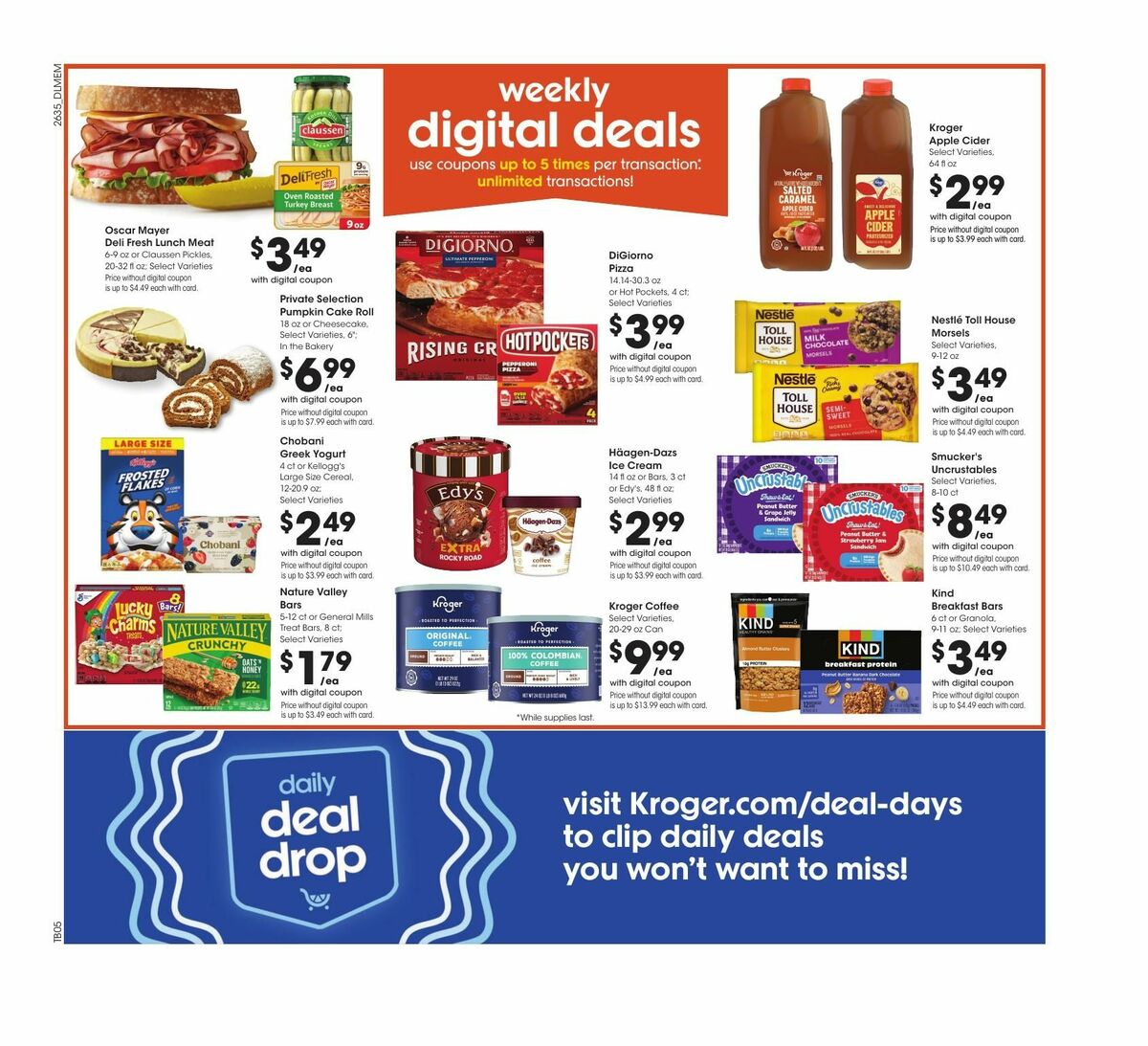 Kroger Weekly Ad from September 30
