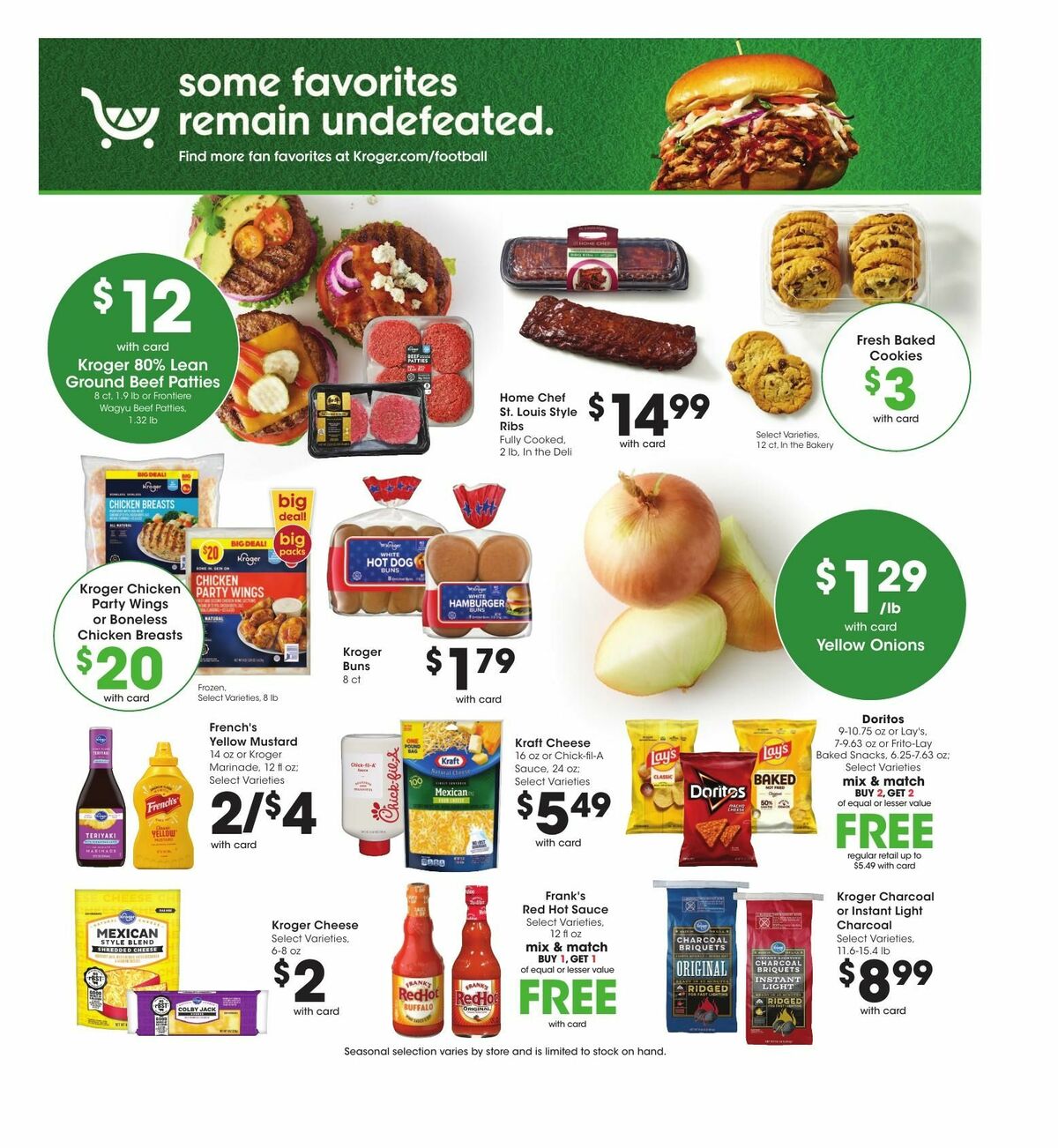 Kroger Weekly Ad from September 30