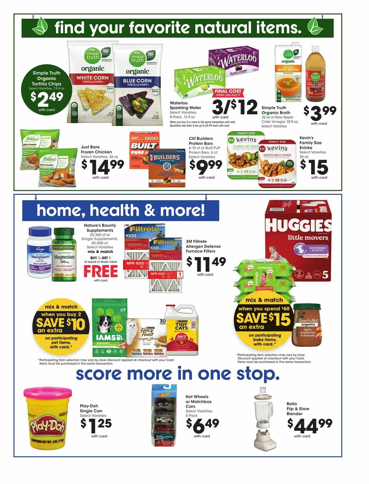 Kroger Weekly Ad from September 30