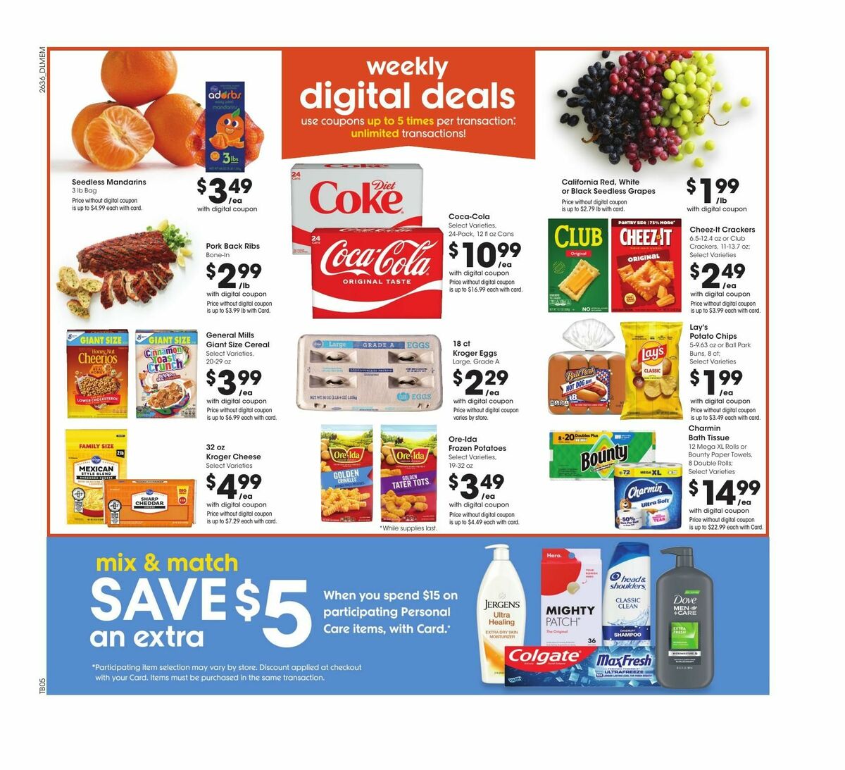 Kroger Weekly Ad from October 7