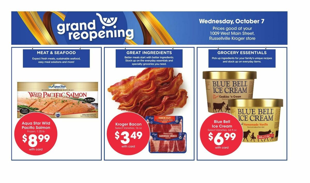 Kroger Weekly Ad from October 7