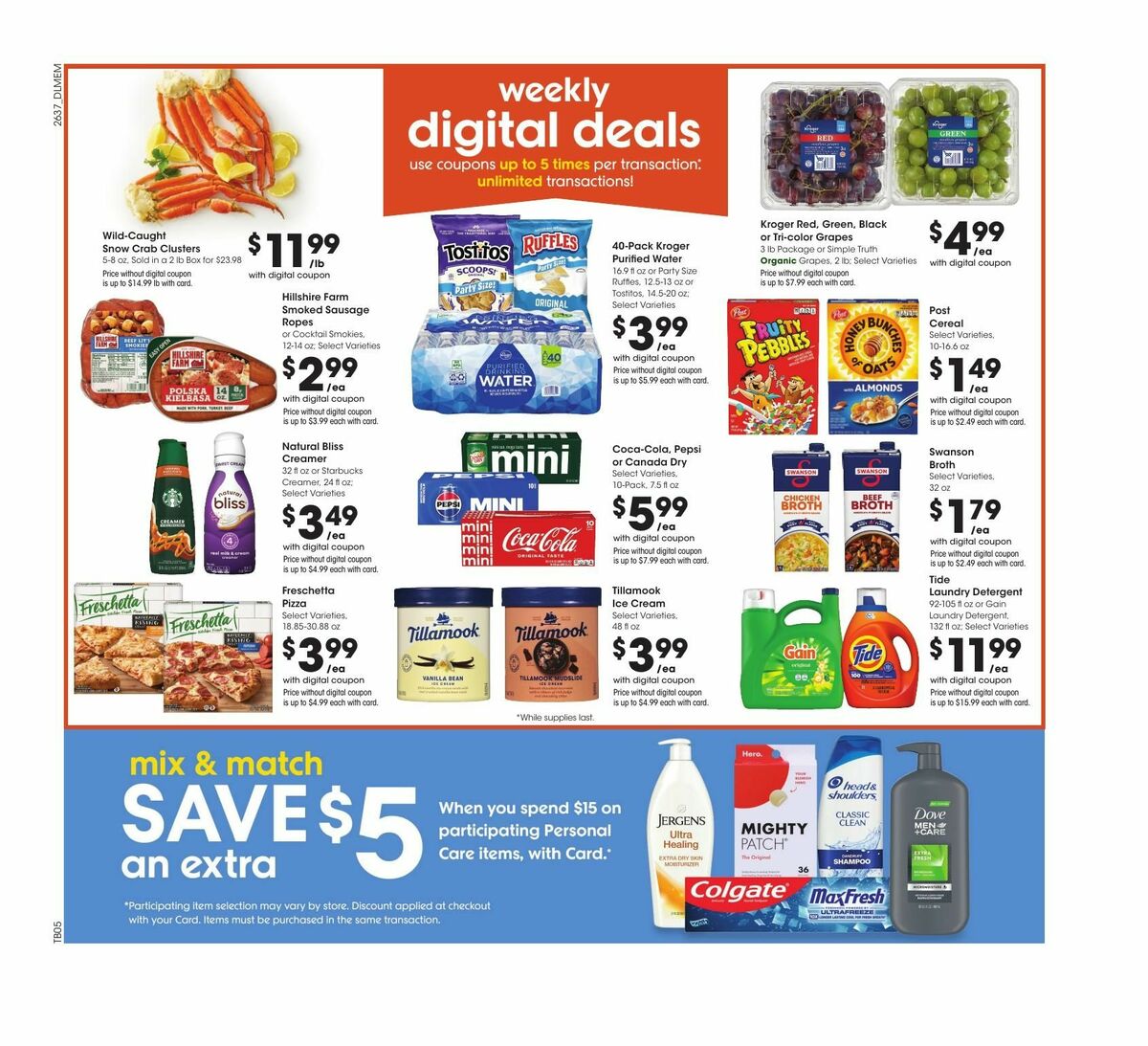 Kroger Weekly Ad from October 14
