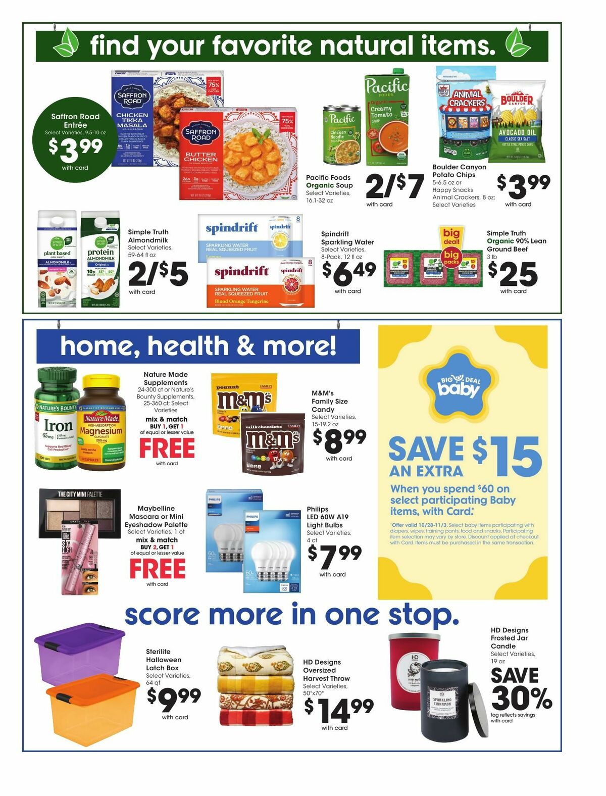 Kroger Weekly Ad from October 28
