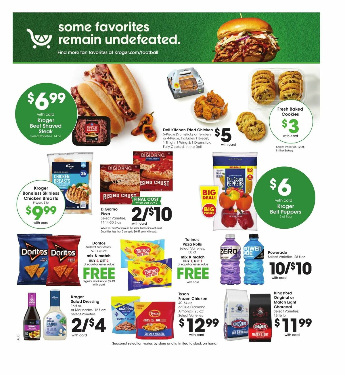 Kroger Weekly Ad from October 28