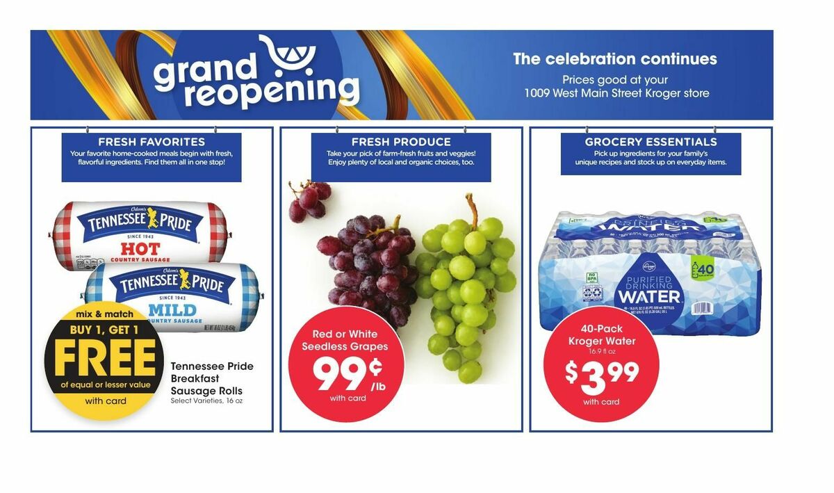 Kroger Weekly Ad from October 28