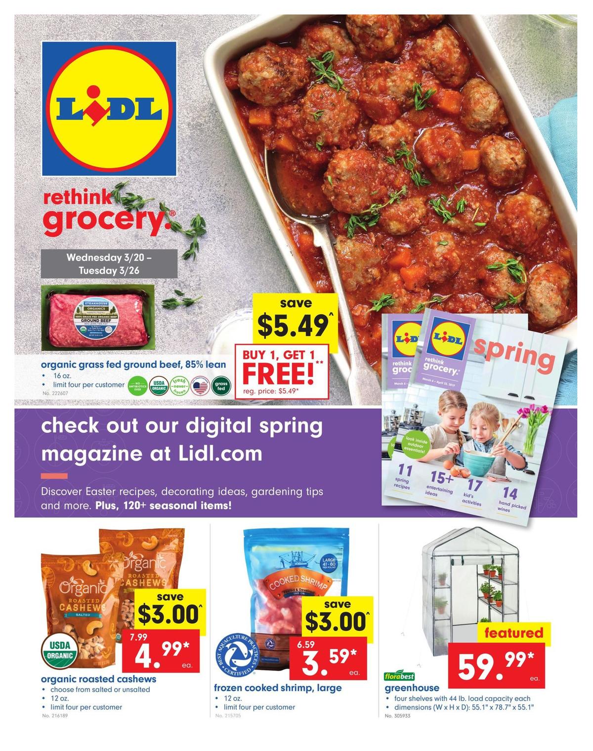 LIDL Weekly Ad from March 20