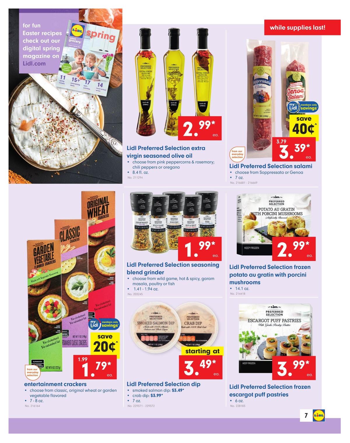 LIDL Weekly Ad from March 20